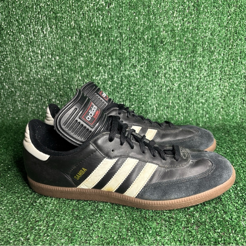 Adidas Men's Samba Sneakers Size 9.5 Black/White 034583